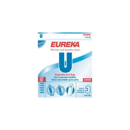 Eureka 54310C-6 Disposable Type U Vacuum Cleaner Bag