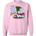 thumbnail image 2 of Inktastic I Wanna Hippopotamus for Christmas Cute Hippo Adult Sweatshirt, 2 of 4