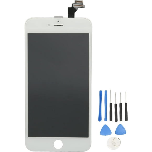 for iPhone 6 Plus Screen Replacement White, 5.5 inch Mobile Phone LCD Touch Screen Digitizer Assembly Complete Display