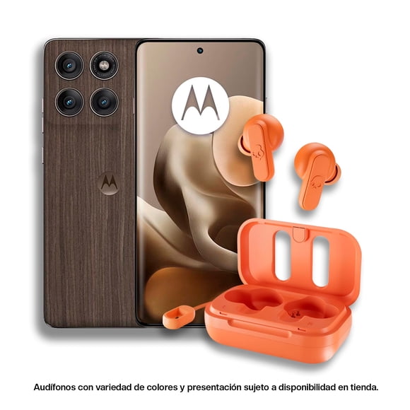 Smartphone Motorola Edge 60 Pro 12+512 GB Café+Audifonos Desbloqueado