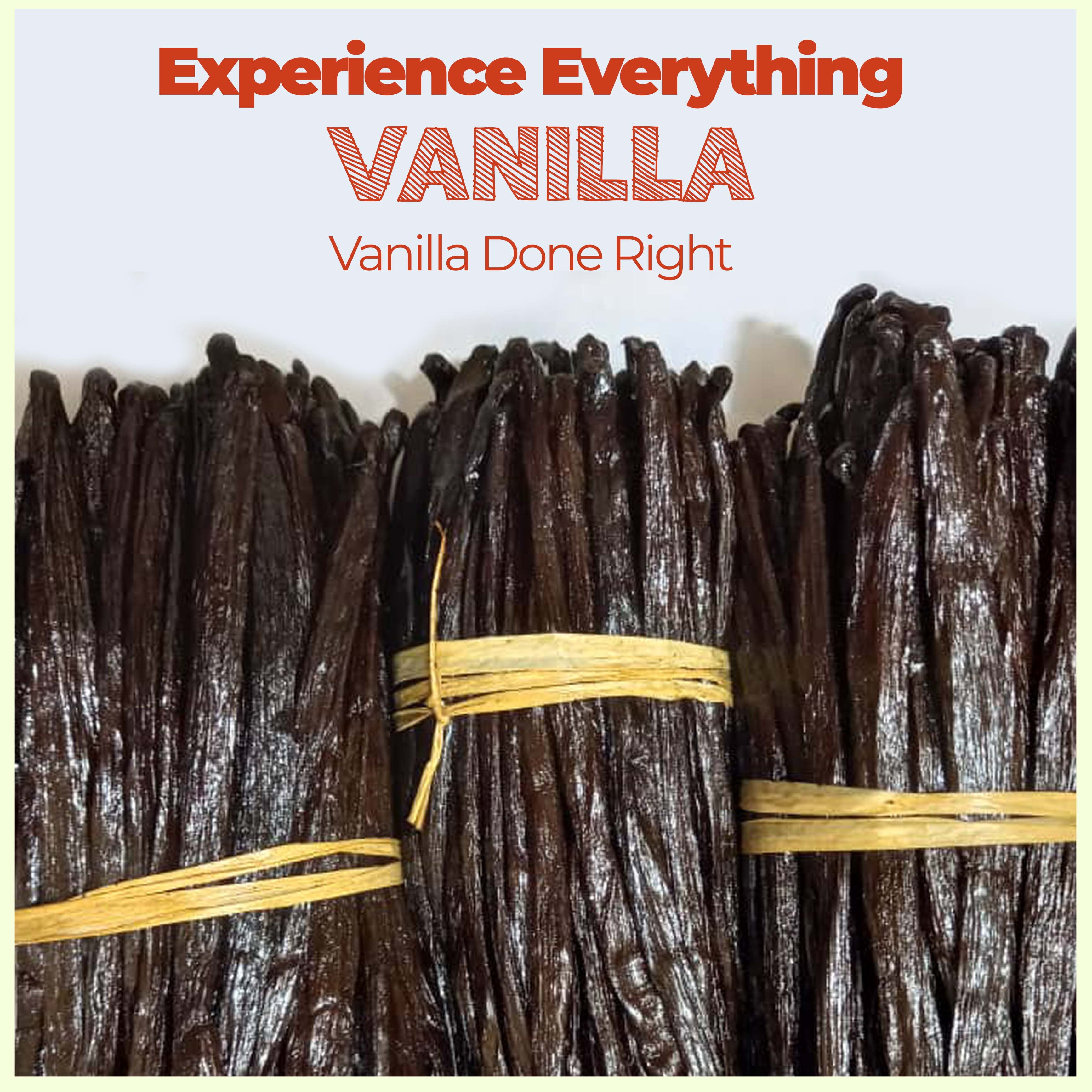 25 Vanilla Beans Grade a+, Whole Vanilla  Bean Pods for  Making Extract &  Baking, 6-8 inches,  Non-GMO. by Akshit
