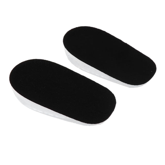 De Silicona Cojín De Tacón Inserciones Pntil Almohadils De Soporte Para El atención Pies 2.5cm Material De Negro Hugo Gel Heel Pad