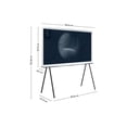 thumbnail image 2 of Pantalla The Serif 43" Blanco nube Samsung Pantalla The Serif 43", 2 of 5