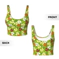 thumbnail image 6 of Uemuo St. Patrick's Day3 Pattern Women's Sports Bra - High Impact Support, Breathable, and Comfortable Athletic Bra for Running, Yoga, and Workouts, 6 of 9