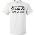thumbnail image 3 of Inktastic From Santa Fe New Mexico in Black Distressed Text T-Shirt, 3 of 5