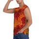 thumbnail image 3 of Fotbe Autumn Leaf Men's Camiseta sin Mangas Estampada para Hombres, Playera Casual para Gimnasio, Entrenamiento, Playa-Small, 3 of 7