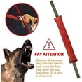 thumbnail image 4 of Mordedura de perro MACHAO indestructible roja 6,7 cm x 40 cm con 2 asas, 4 of 5
