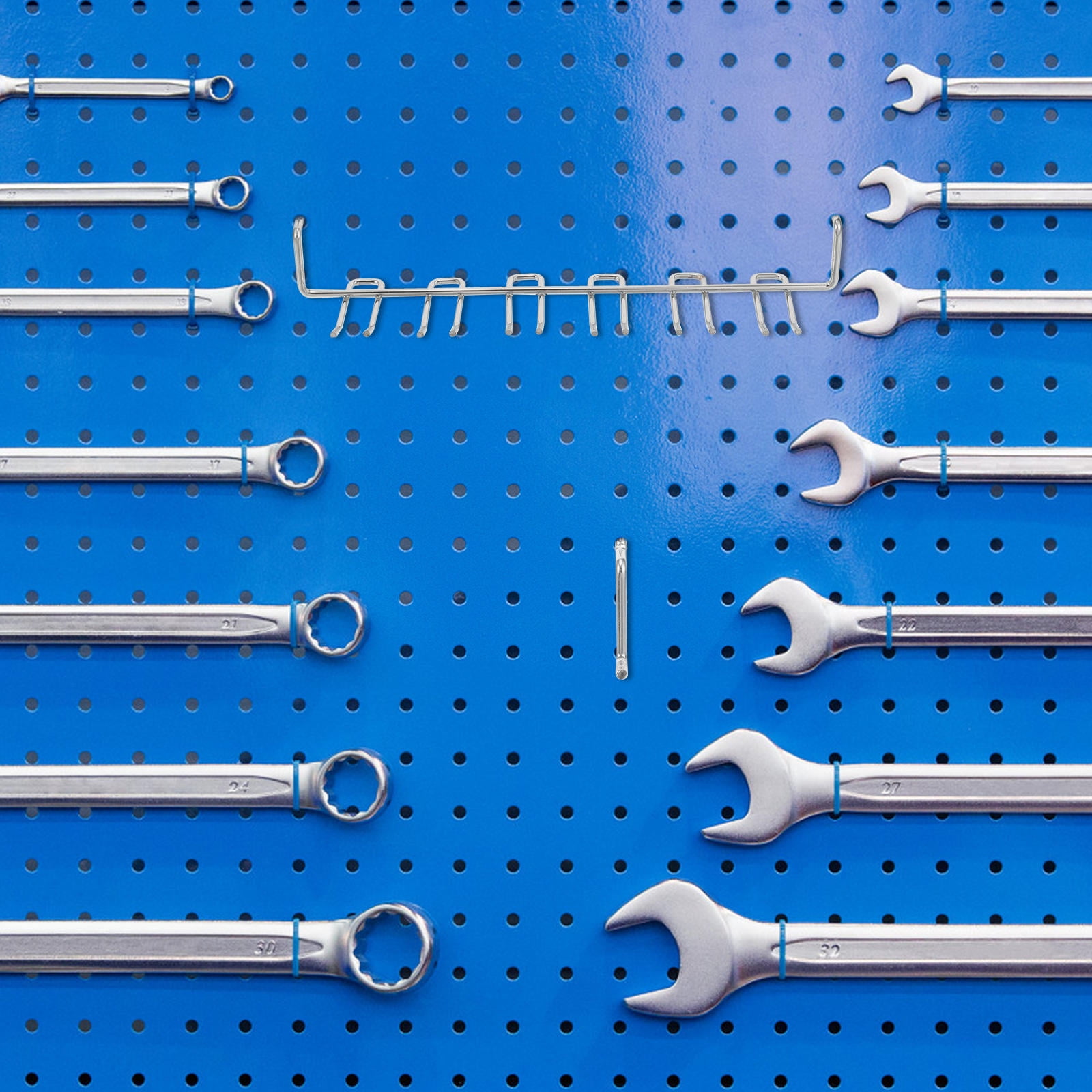 UPGRATOR 1Set Pegboard J Hooks for Tool Free Installation in Supermarkets and Home