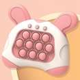 thumbnail image 3 of Juego De Burbujas Juego de burbujas con pilas Quick Push 4 modos de juego Los mejores regalos (rosa), 3 of 6