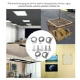 thumbnail image 3 of Heavy Duty Picture Hanging Wire Kit, 5Pcs Long Lasting Durability Adjustable Picture Hanging Wire Kit Stainless Steel  for Clothes, 3 of 7