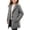 Gray, variant on Dursoulink Wool Trench Coat for Kids Notched Lapel Mid-Long Overcoat with Pockets, Sizes 4Y-15Y
