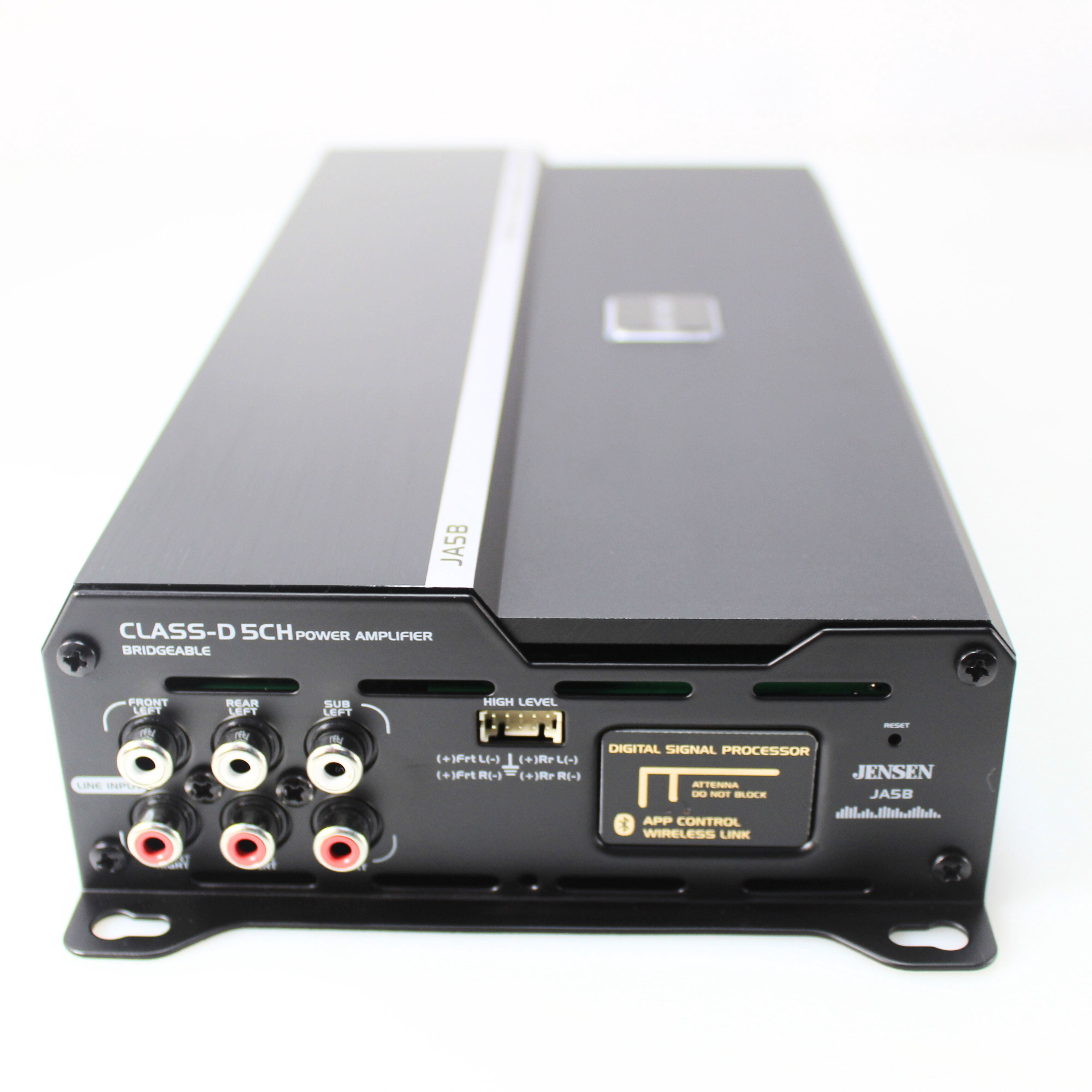 Jensen 5-Channel 815 Watts Class D RGB Amplifier w/ Bluetooth App Control