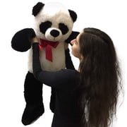 Big Stuffed Panda 36 Inch Soft Large 3 Foot Bear Big Plush Animal
