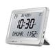 thumbnail image 3 of Reloj despertador Azan Calendario decorativo islámico Reloj de oración musulmán Reloj de mesa para Pantalla blanca blanca, 3 of 9