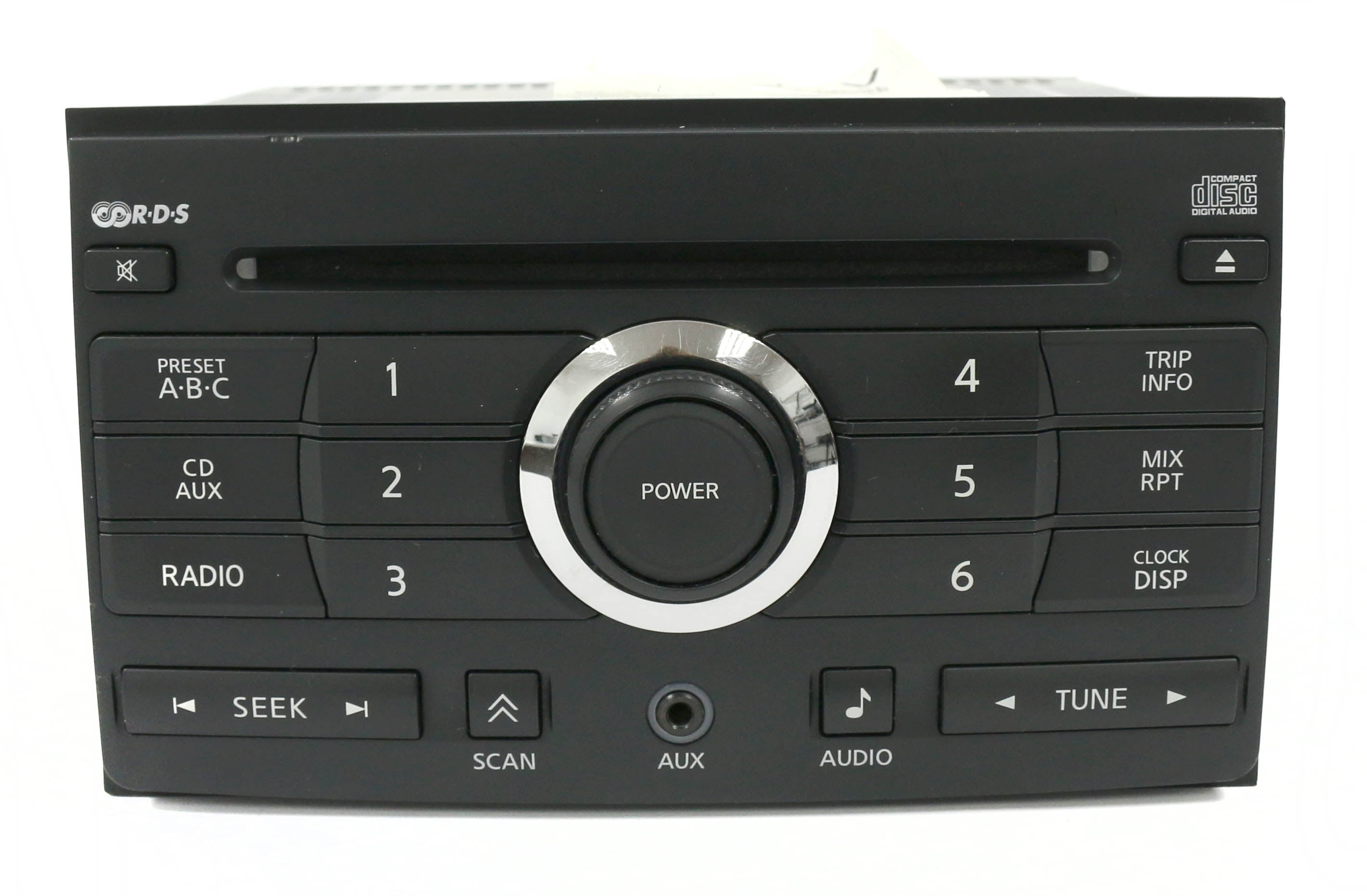 Restored 2008 Nissan Maxima AM FM Radio Single Disc CD w Aux Input 28185ZE50A (Refurbished)