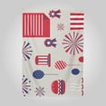 thumbnail image 2 of Coolnut Independence Day Rectangle Tablecloth Spill-Proof Polyester Table Cloth Table Cover for Kitchen Dining Picnic Holiday Party Decoration,60"x90", 2 of 7