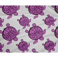 thumbnail image 4 of oneOone Polyester Lycra Violet Fabric Nautical Sewing Material Print Fabric By The Yard 56 Inch Wide, 4 of 4