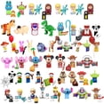 thumbnail image 2 of Mini figuras de acción de Disney, bloques de construcción de dibujos animados, Mickey Mouse, Winnie The Pooh, Frozen, Stitch, pato Donald qym unisex, 2 of 2