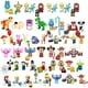 thumbnail image 2 of Mini figuras de acción de Disney, bloques de construcción de dibujos animados, Mickey Mouse, Winnie The Pooh, Frozen, Stitch, pato Donald qym unisex, 2 of 2