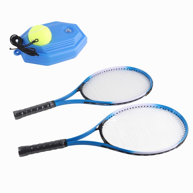 Tennis Trainer Rebound Ball with String, Self Tennis Practice Training Tool with Racket and Tennis, Portable Tennis Practice Rebounder Equipment for Adults, Kids, Beginners