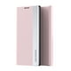 thumbnail image 1 of Pink Electroplating Bracket Mobile Phone Case Flip Type Fourth Generation Magnetic Side Window Leather Case, Phone Case For Samsung Galaxy S22/S21, Galaxy A71 4G, Galaxy S22 Plus, Galaxy A53 5G, 1 of 4