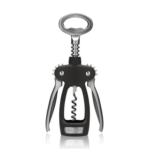 Innovine Double Lever Winged Corkscrew for Picnic, Outdoor Party, Graphite
