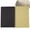 Black Yellow, variant on STONEGO Soft Cover Spiral Notebook with Natural Environmentally Friendly Blank Pages - Unlined Sketch Book Pad, Notepad with Durable Kraft Paper Cover for Creative Drawing, Writing, and Note-taking
