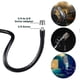 thumbnail image 4 of 2 Pcs Microphone Adjustable Stand Flexible Gooseneck Desktop Stands Desk Recording Equipment for Me, 4 of 5