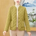 thumbnail image 3 of yillto Winter Coat for Women Plus Size Fleece Lined Jacket Lightweight Quilted Button down Cardigan Outwear, 3 of 6