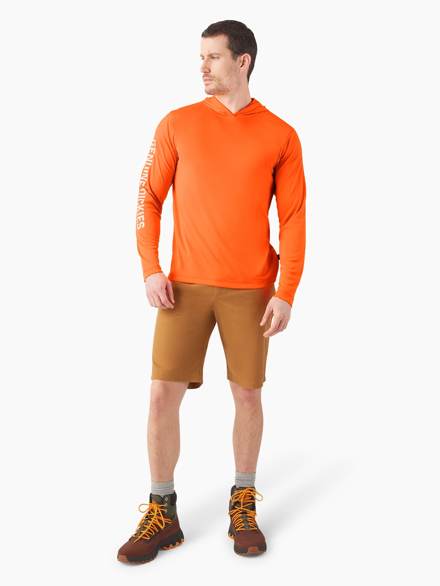 Genuine Dickies Long Sleeve Hooded Sun Shirt