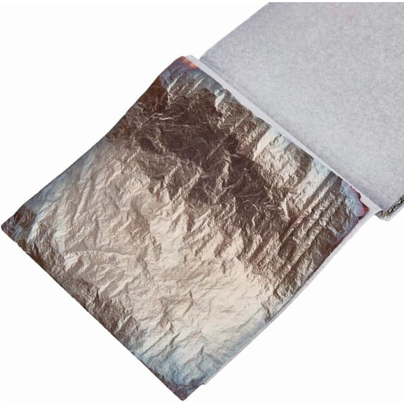 50 Pcs Gold Leaf Sheets 5.5×5.3 Inch Imitation Gold Foil Paper Sheets Gilding Crafting Foil Sheets for DIY Nail Paintings Handcrafts Picture Frames Sculpture Furniture Arts Camel