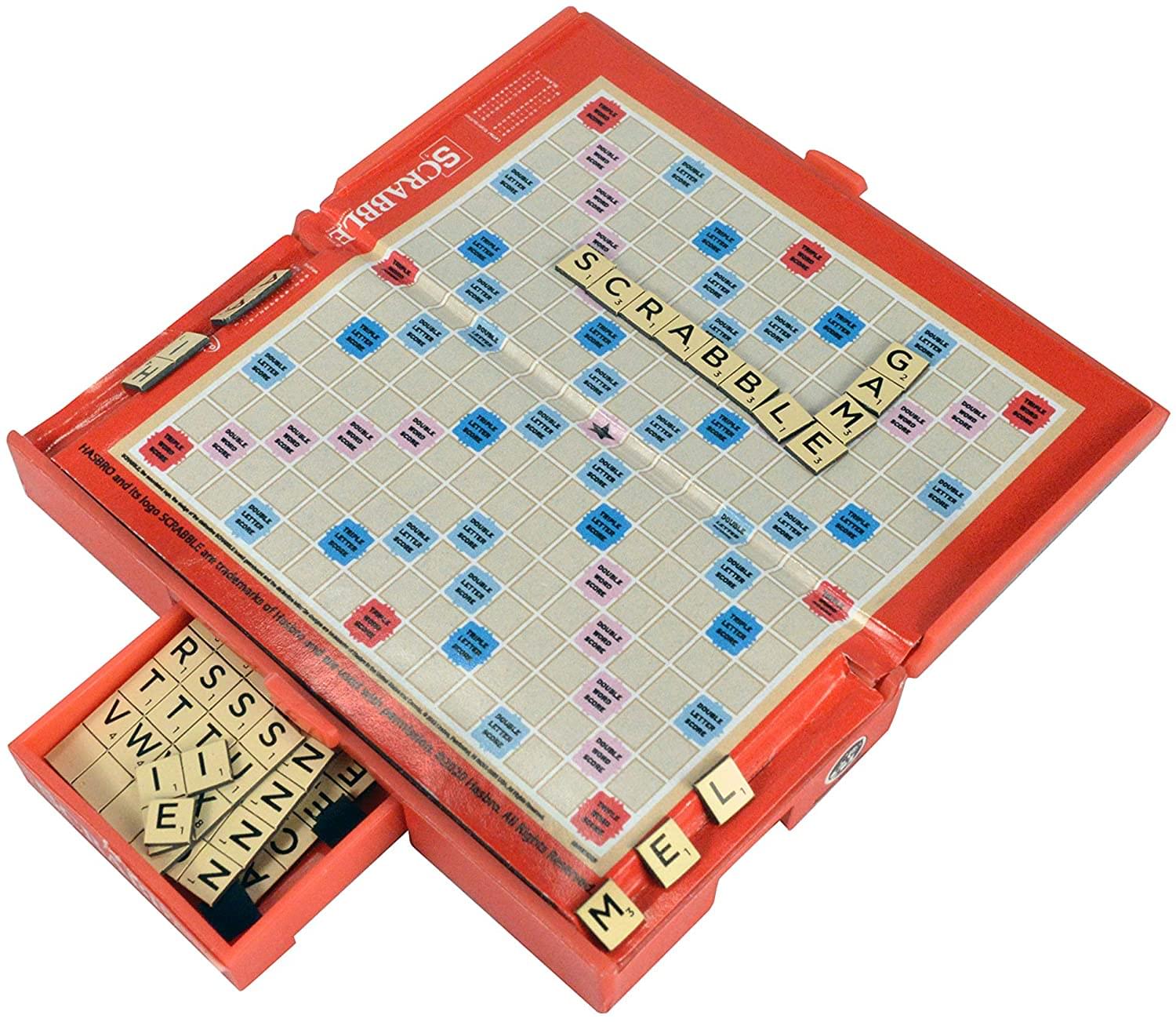 World's Smallest Scrabble Board Game – Magnetic Travel Version photo 1