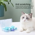 thumbnail image 3 of 4Pcs Cat Boots, Anti Slip And Scratch Proof Multifunctional Cat Shower Foot Cover For Family Pet Cat Bathing And Nail Cutting, 3 of 8