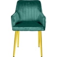 thumbnail image 2 of Set 2 Sillas Sillones Comedor Modernos Terciopelo Elegantes, 2 of 5