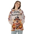 thumbnail image 4 of Happy Thanksgiving Pomeranian Welcome Thankful Fall Autumn Pumpkin All Over Print 3D Hoodie Unisex Merch Hoodies Pom Dog Lover Gifts - 02021, 4 of 6