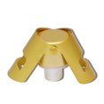 thumbnail image 1 of Tapón de botella de vino espumoso de acero inoxidable Worallymy, corcho decorativo para champán, bebidas a prueba de fugas, protector de vino, dorado Worallymy JD735795151, 1 of 7