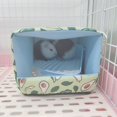thumbnail image 3 of Pet Bottomless Cotton Nest Small Pet Hidden House Shelter Sleeping Bed for Rabbit Hedgehog Guinea Pig, 3 of 9