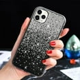 thumbnail image 3 of Compatible with iPhone Case,Gradient Color Crystal Glitter Diamond Bling Sparkle Rhinestone Full Body Protection Soft Shockproof Cover Phone Case (Green,iPhone 14 Pro), 3 of 8