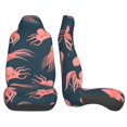 thumbnail image 2 of LAKIMCT Cute Octopus Car Seat Covers Vehicle Front Seat Covers Universal Fit Seat Protector, 2 of 9