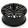 thumbnail image 3 of For 2013-2024 Infiniti QX80 22 Inch Milled Black Rim - OE Direct Replacement - Road Ready Car Wheel, 3 of 8