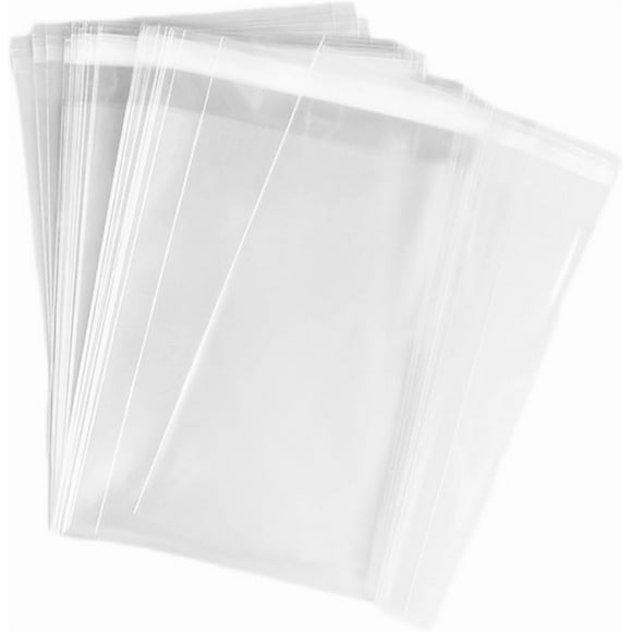 888 Display USA - 3" x 3" 100 Bags of Ultra Clear 1.7Mil Treat, Bakery, Candle, soap, Cookie Bags w/Adhesive Seal