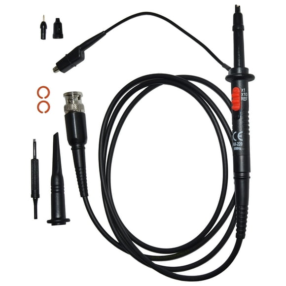 60 MHz Oscilloscope Probe Set, X1 / X10 Switchable