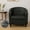 Black, variant on AIGIA 2 Piece Club Chair Slipcover Stretch Barrel Chair Covers PU Waterproof Solid Tub Chair Slipcovers for Living Room ﻿