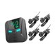 thumbnail image 5 of Accesorios para clic automático, regalos resistentes, pulsador de teléfono negro multiusos silencioso para 4 abrazaderas, 5 of 9