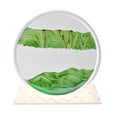 thumbnail image 1 of Arena móvil imagen artística luz de noche lámpara de escritorio pintura de arena movediza lámpara de mesa arena que fluye para la decoración del dormi Verde 18cmx19.5cm SM SunniMix Imagen de arena dinámica, 1 of 8