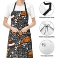 thumbnail image 4 of Kdxio Fastfood 1 Apron with Pockets Adjustable Kitchen Aprons for Men Women Waterproof Aprons for Cooking,Drawing,Crafting, Baking Household Cleaning, 4 of 5