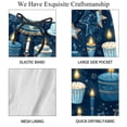 thumbnail image 4 of luoweisi Men's Beach Shorts Quick Dry Swim Trunks with Mesh Lining Candle S, 4 of 5