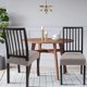 thumbnail image 3 of Set de Fundas para Asientos de Silla de Comedor SearchI Hexágono Taupe, 6 piezas, 3 of 7