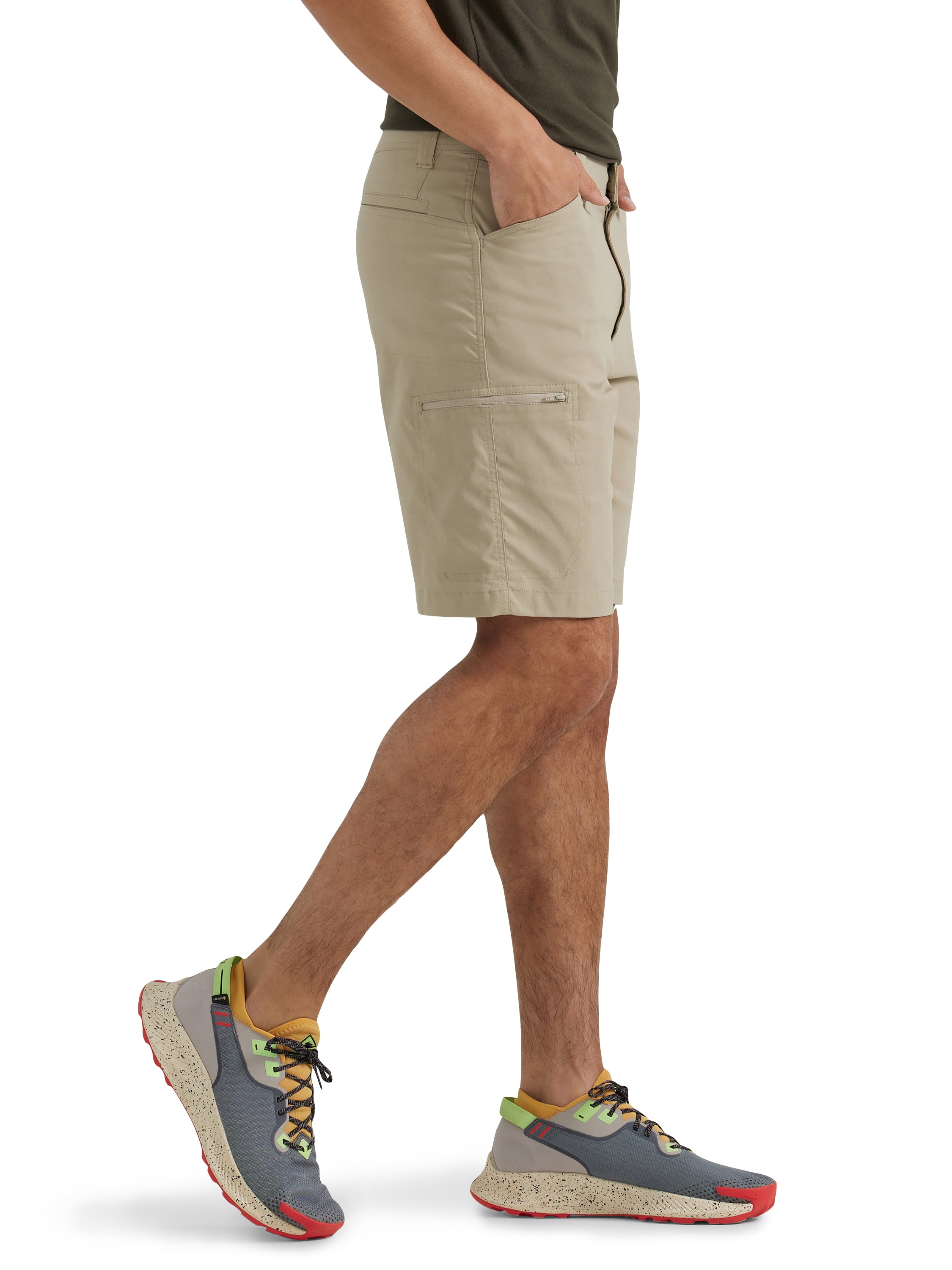 Wrangler® Men's and Big Men's Outdoor Performance Zip Cargo Short