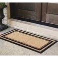 thumbnail image 4 of A1HC 30"x60" Natural Coir & Rubber Markham Picture Frame Door Mat, Heavy-Duty, Anti-Shed, Fade-Resistant, Durable Outdoor Welcome Mat, 4 of 7